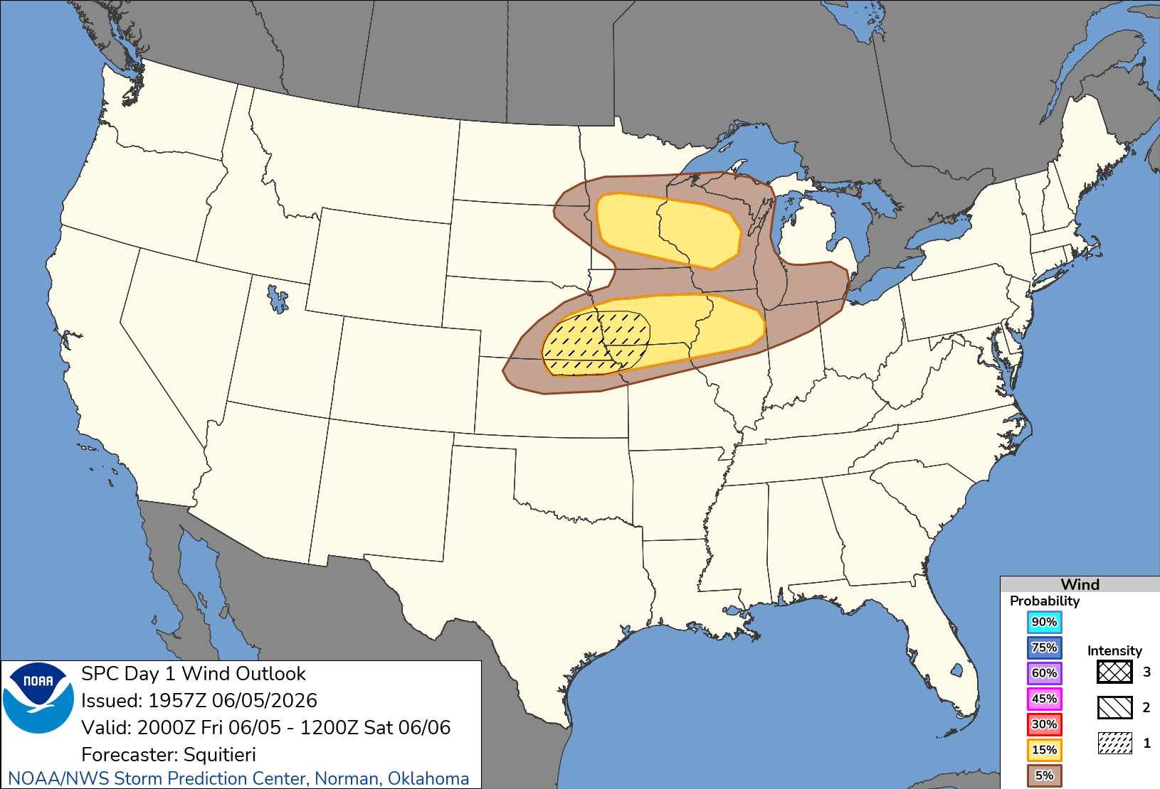 SPC Day 1 Wind